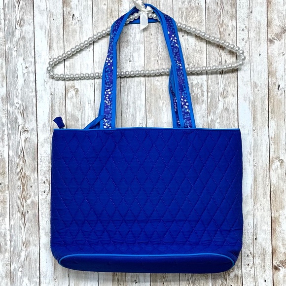 ⭐️Willabee & Ward Royal Blue Tote Bag and Clutch NWOT - Picture 5 of 10